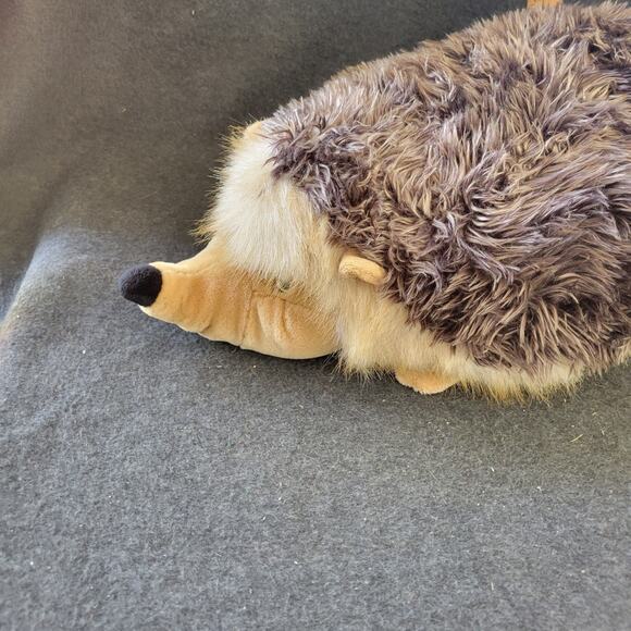 Toys R Us Hedgehog 20” Plush Stuffed Animal 2013 Geoffrey Brown Tan - Picture 2 of 7